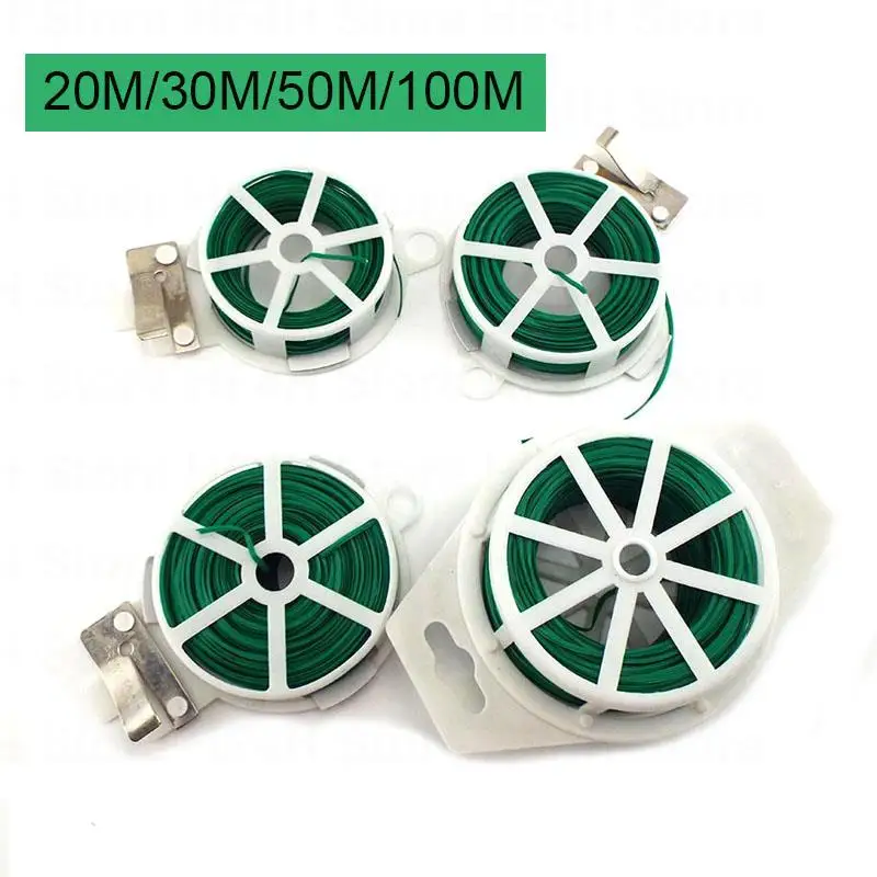 plant tree Garden tie Cable plastic wire binding line Climbing Plants Flower gardening Cucumber Grape Rattan Holder B4