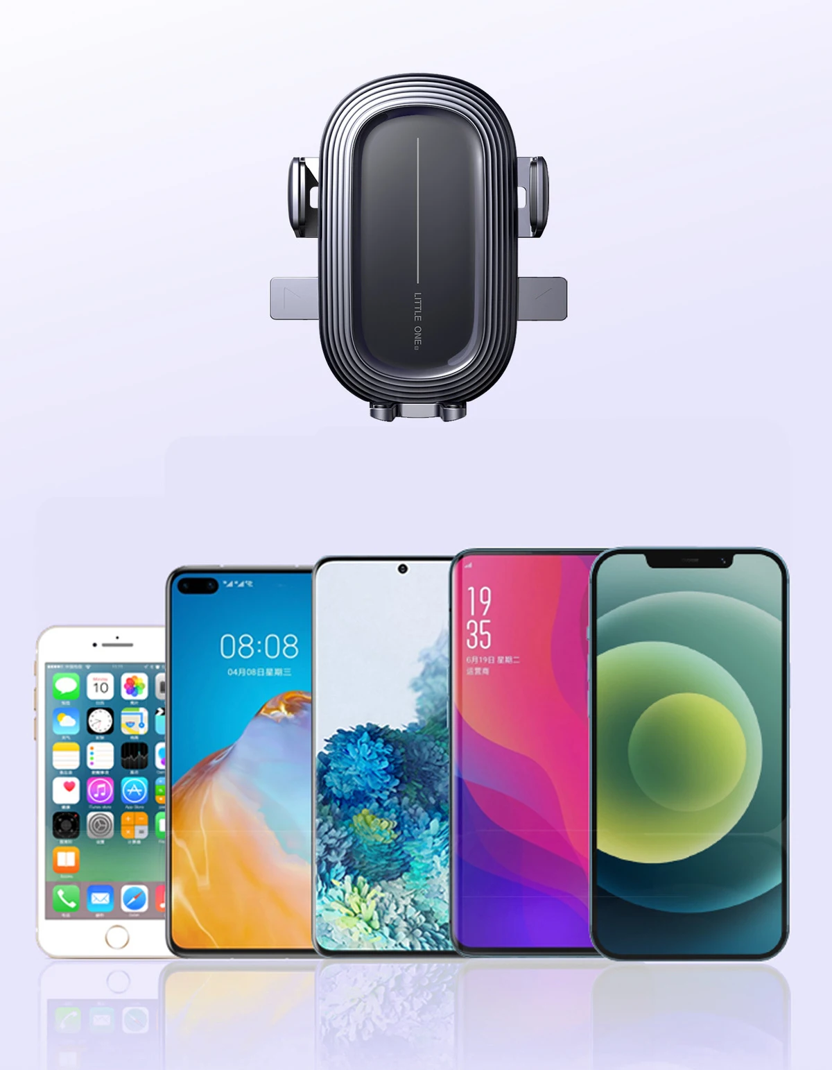 Spezielle Telefon Halter Für Citroen C5X C5 X 2022 2023 2024 2025 Magnetische Auto Telefon Halterung Smart Sensing Unsichtbare Basis zubehör – Detail 23