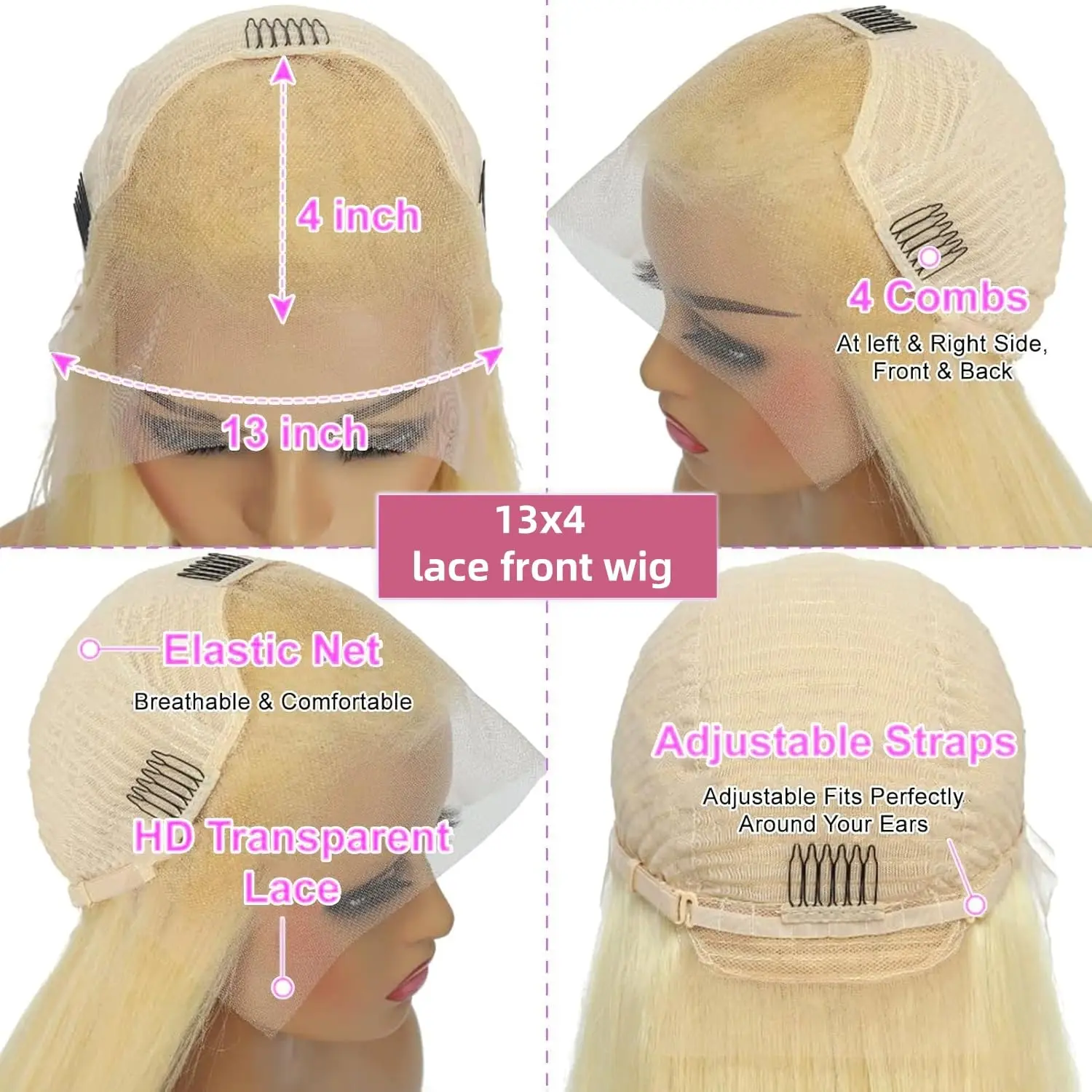 200 الكثافة 613 الجسم موجة باروكة من شعر طبيعي 30 40 بوصة 13x6 Hd الدانتيل شعر مستعار أمامي العسل شقراء ملونة شعر طبيعي مفرود الباروكات ل Wom