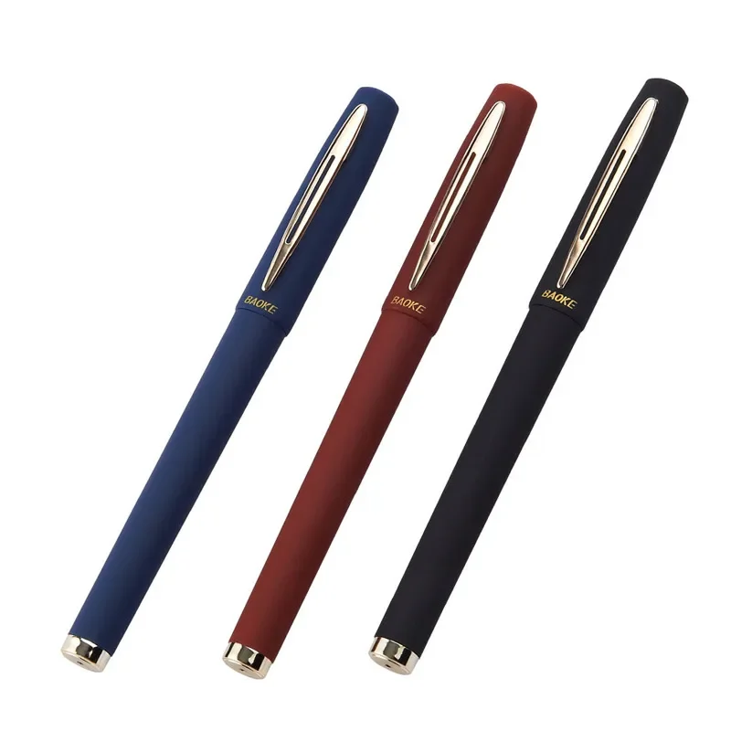0.5/0.7/1.0mm Large Capacity Office Business Gel Pens Signature Pen For Writing School Office Supplies Cute Stationery