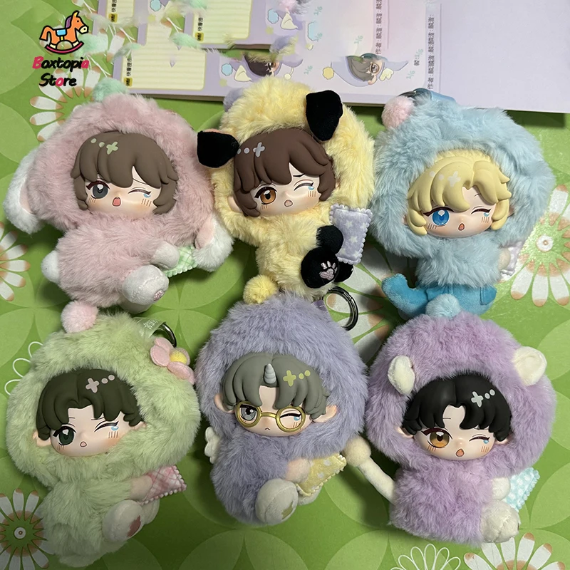 

New Genuine The Falling Merman Sweet Dream Moment Series Blind Box Toy Lanbo Model Pendant Doll Mystery Box Bag Keychain Gift