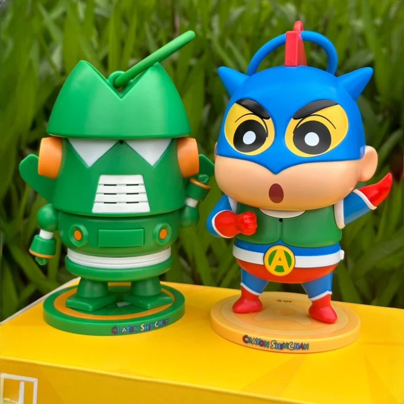 

В наличии карандаш Шин Чан Супермен Кандам Сем мультфильм кулон рация игрушка детский праздничный подарок динамическая фигурка