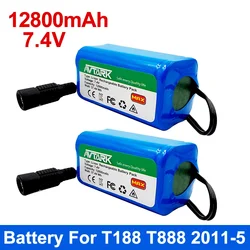 2024 aggiornamento 7.4V 12800mAh batteria per T188 T888 2011-5 V007 C18 H18 So on telecomando RC esche da pesca parti della barca