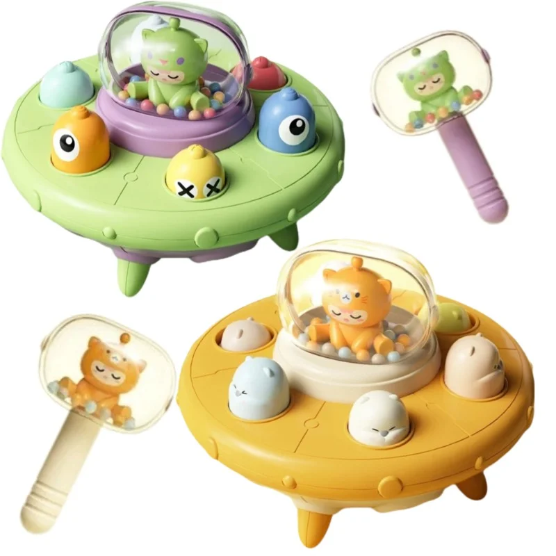 Kids Whack-a-Mole Toy Children's Puzzle Early Education Knocking Game Machine Toddlers Hand-eye Training Toys For Boy Girl Baby