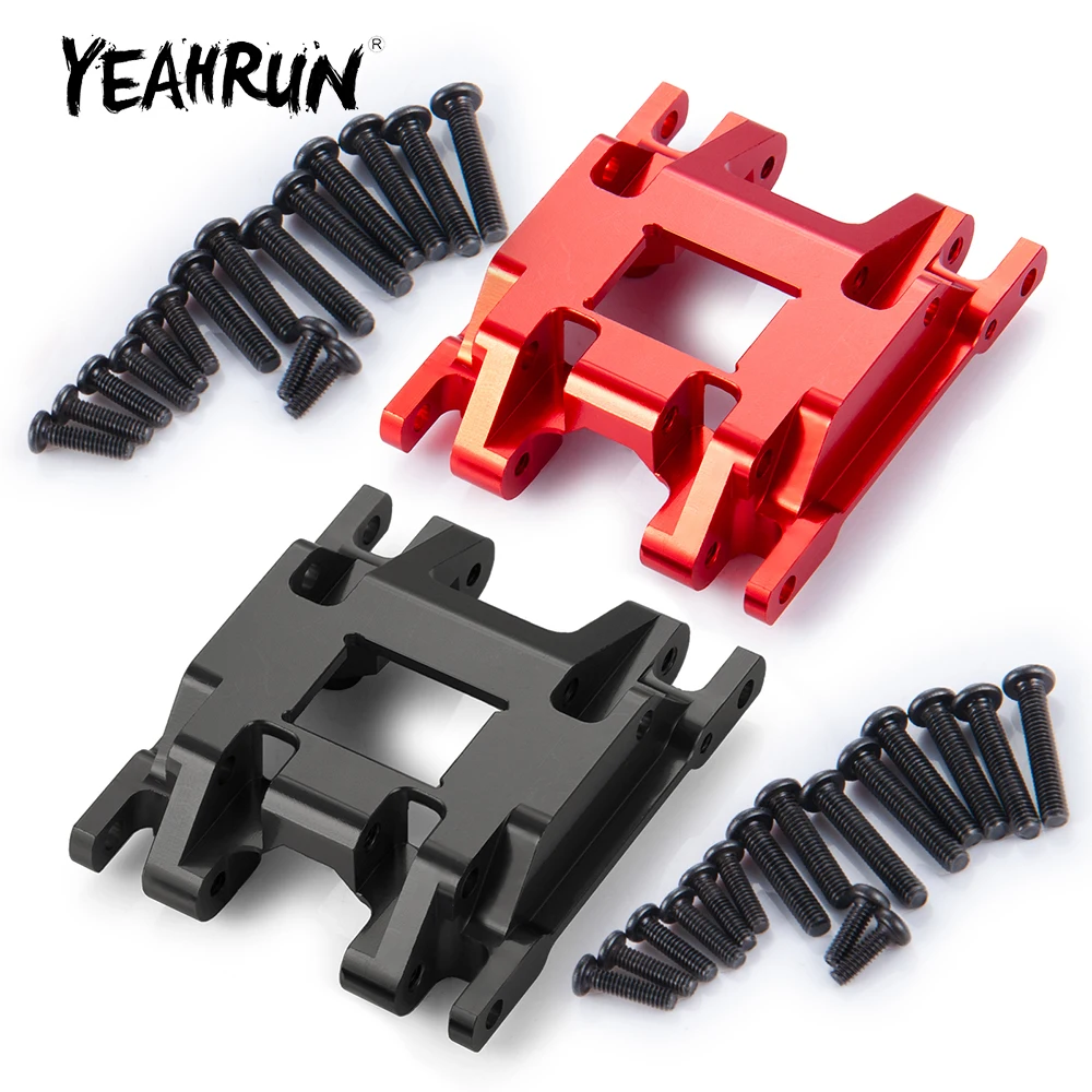 YEAHRUN Metal Gearbox Transmission Chassis Protection Skid Plate for TRX-4M Bronco Defender 1/18 RC Crawler Car Truck Model Part