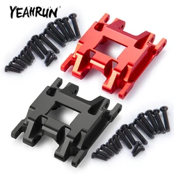 YEAHRUN Metal Gearbox Transmission Chassis Protection Skid Plate for TRX-4M Bronco Defender 1/18 RC Crawler Car Truck Model Part