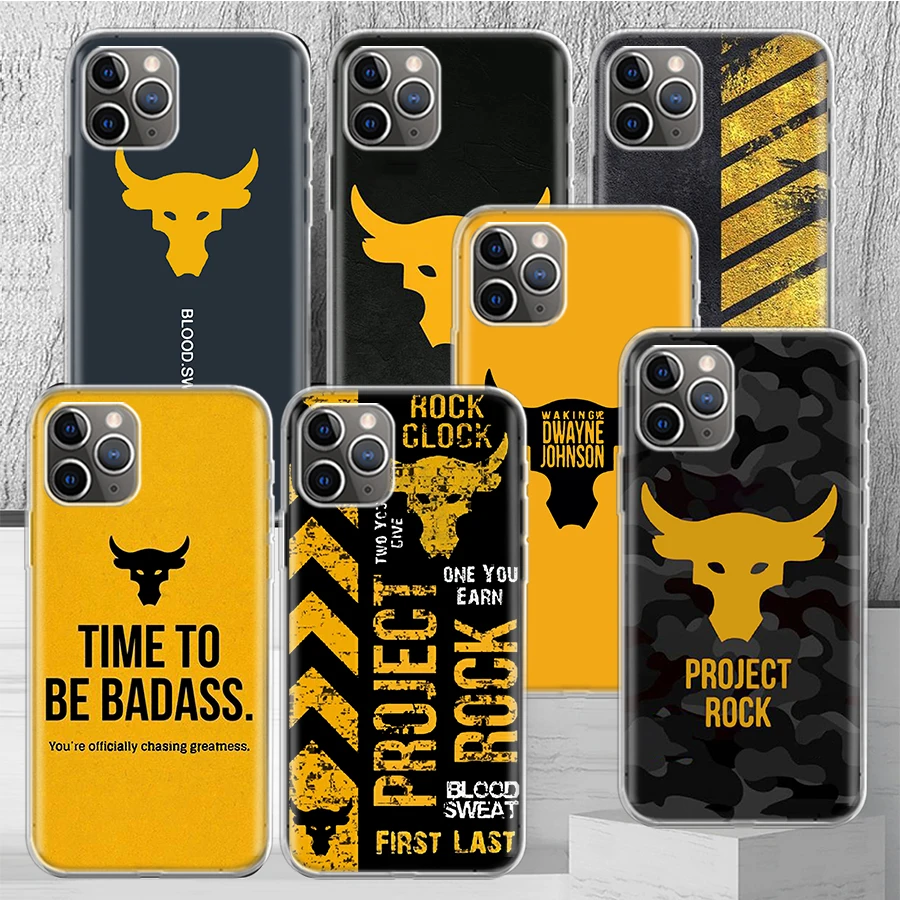 جراب هاتف Rock Dwayne Johnson Ua ، نمط ناعم ، غطاء لهاتف iPhone 14 ، 13 Pro ، 11 ، 15 ، Art ، 12 ، XR ، X ، XS Max ، 7 ، 8 ، 6S Plus ، SE