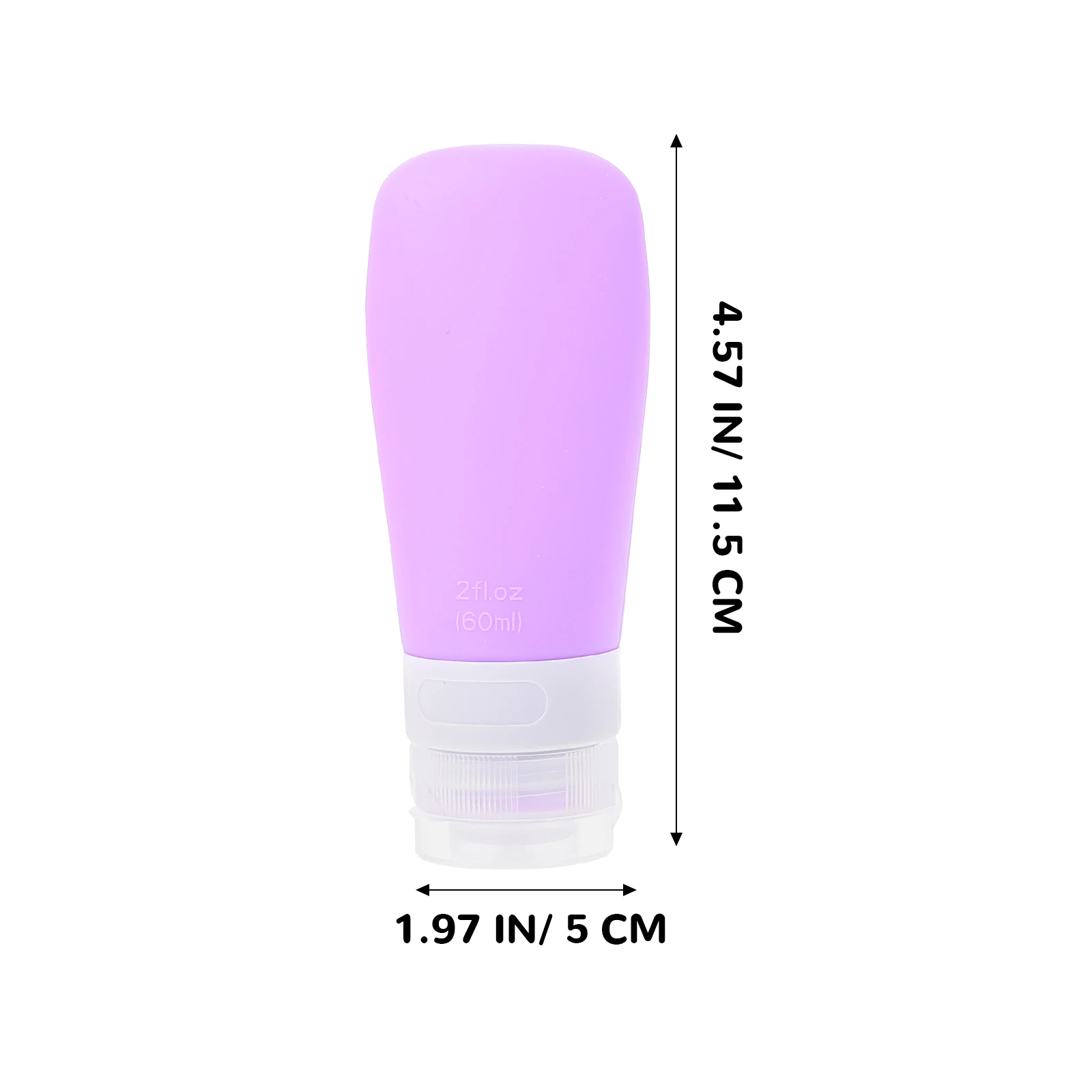 

5 Pcs Travel Bottle Set Adorable Toiletry Bottles Shampoo Outdoor Silica Gel Sample Lotion