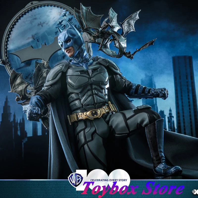 

Limited Version HOTTOYS HT MMS697 1/6 Batman Man Action Figure Anniversary Super Hero 12" Full Set Delicate Soldier Model