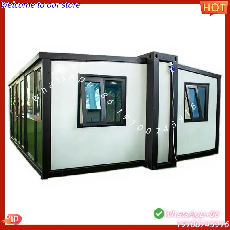 CE Quick Assembly Prefab Container House Modular Tiny Home Expandable Portable Cabin 20ft Resort Lodge Office Eco Living Pod