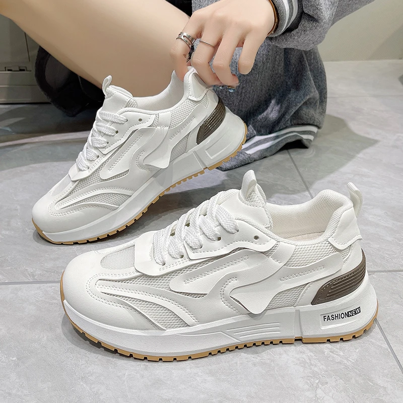 

*Spring and Autumn New Style Round Toe Sexy Elegant Work Casual Shoes Fashion Hot Selling Comfortable Flat Sneakers for Women