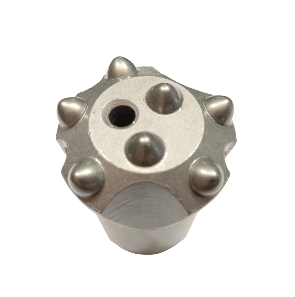 Nuevas brocas de perforación cónicas de 32-41 mm, broca de botón de roca de alta calidad para canteras con falda corta