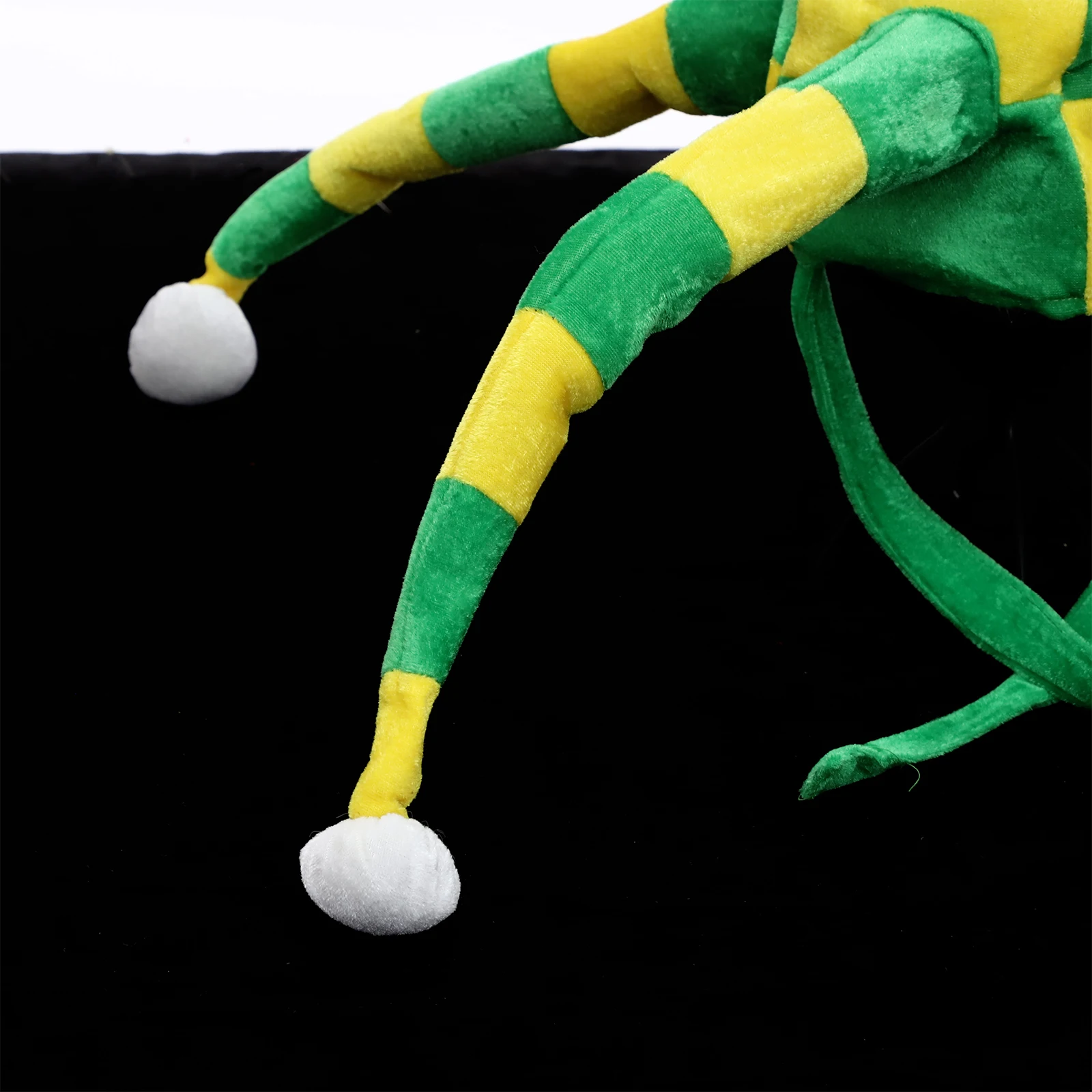 كرنفال السيرك تأثيري قبعة المهرج قبعة كرة القدم لمحبي يهتف الدعائم هالوين لعبة كرة القدم الرياضة المنافسة بار لوازم قبعة