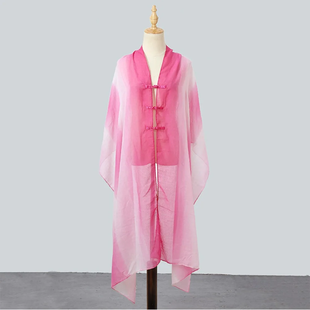 

Модная солнцезащитная шаль в этническом стиле, элегантная солнцезащитная шаль с цветочным принтом, тонкий пляжный шарф на открытом воздухе