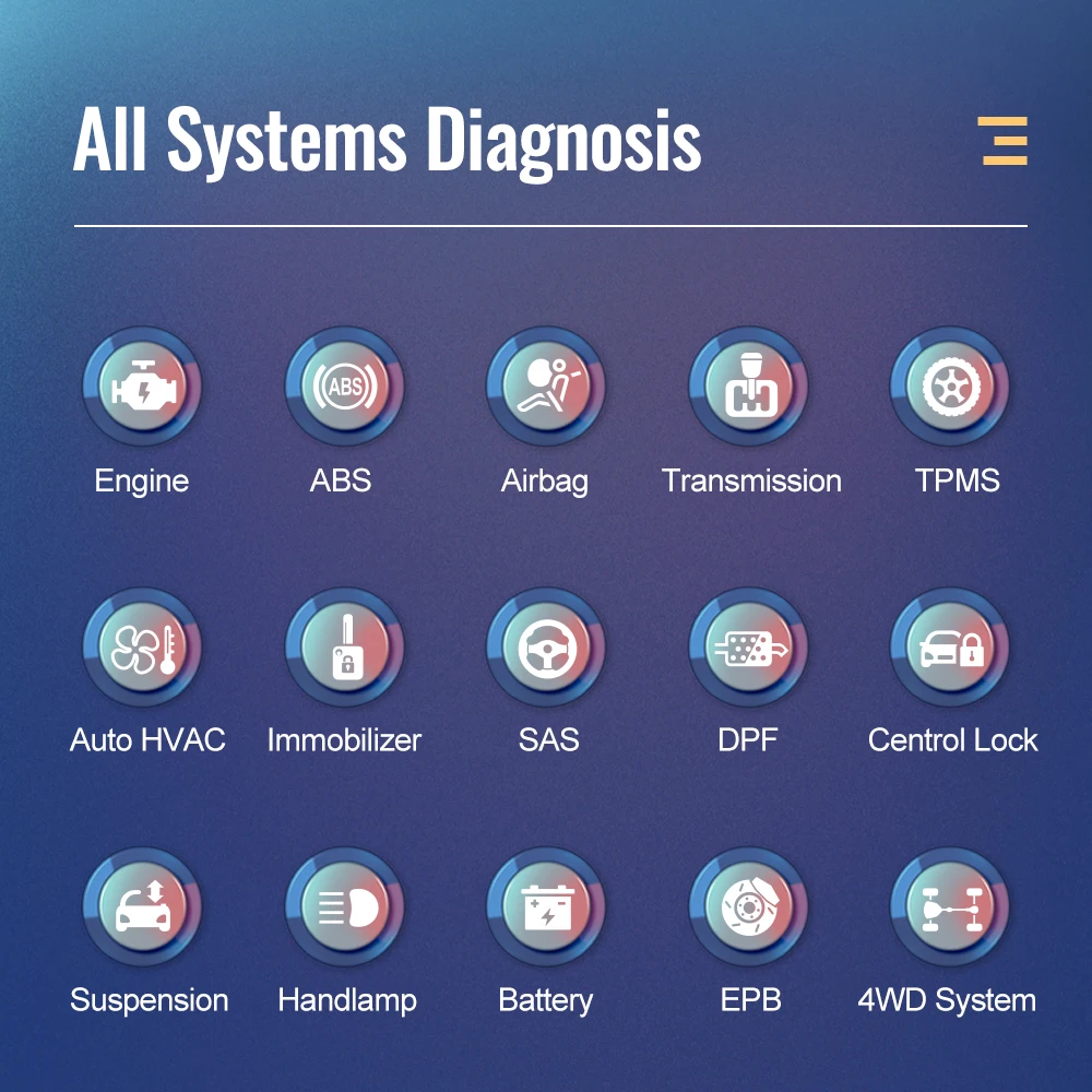 Car Diagnostics Tools Ancel V6 OBD2 Car Scanner Full System Oil EPB ABS TPMS Reset Auto Diagnosis Tool OBD 2 Automotive Scanner