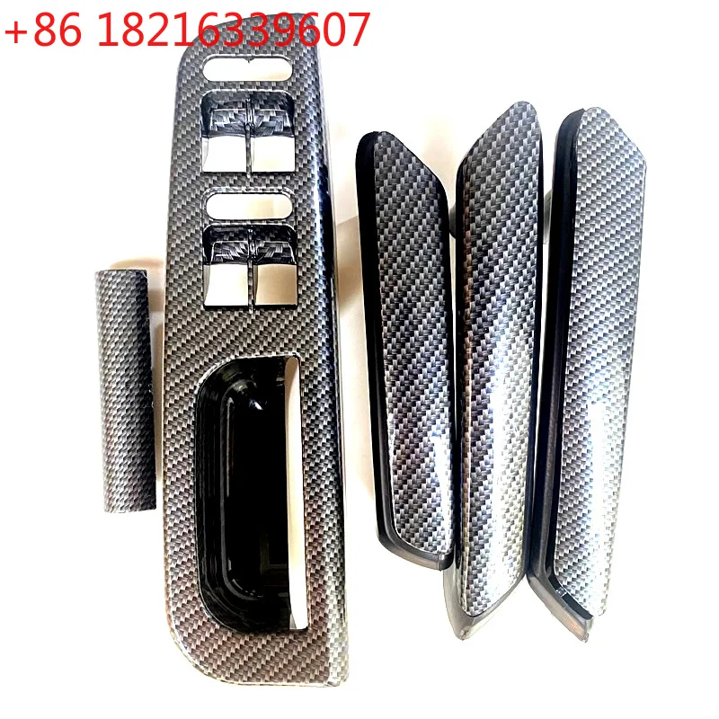 TAO Carbon fiber pattern door handle Window switch frame For VW Passat B5 98-05 3B186717E 3B4867179B 3B0867180A 3B4867180B 3B486