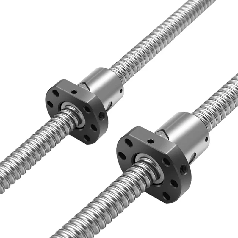 SFU1204 Rolled Ball Screw 200 300mm 400mm 500mm Ballnut Housing   Support shaft Coupling BK10 BF10 FK10 FF10 EK10 EF10