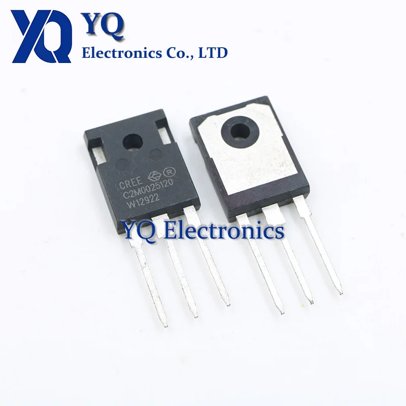 

5PCS/lot C2M0025120 C2M0025120D Silicon Carbide Power N-type MOSFET 90A1200V TO-247-3