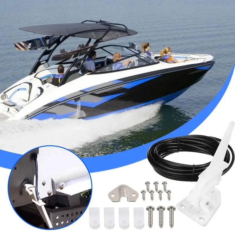 Boat Speedometer Pitot Kit Pitot Tube Kit Heat Resistant Stable Pressure Kick-up Pitot Tube Kit For Family Friends Colleagues