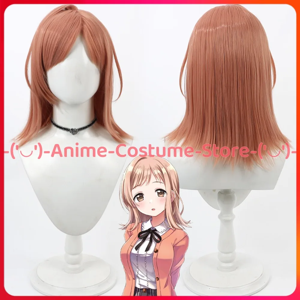 

The Idolmaster Sakuraki Mana Cosplay Wig Anime Game Character Halloween Carnival Party Costume Wigs HeatResistant Synthetic Hair