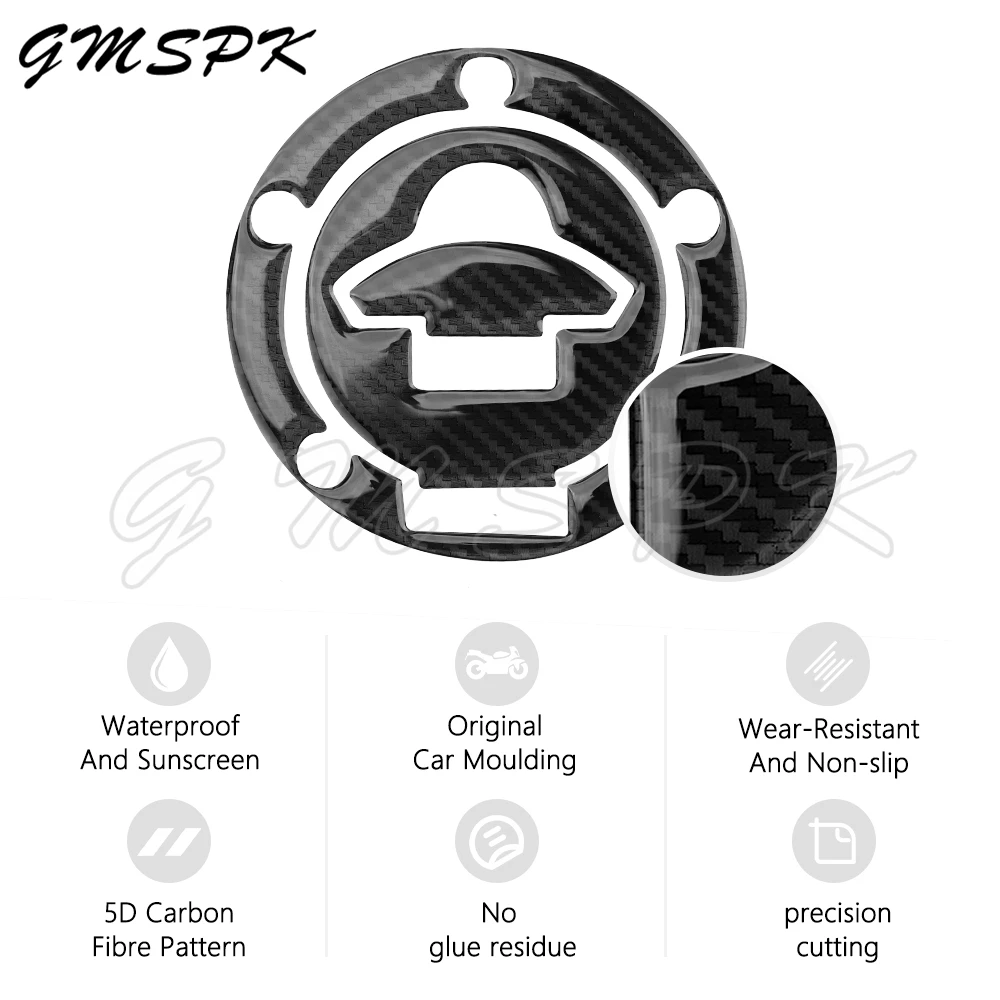 Naklejka ochronna na korek wlewu paliwa motocykla (5 otworów) pasująca do Ducati S2R S4R Monster M620 696 796 821 1100 1200