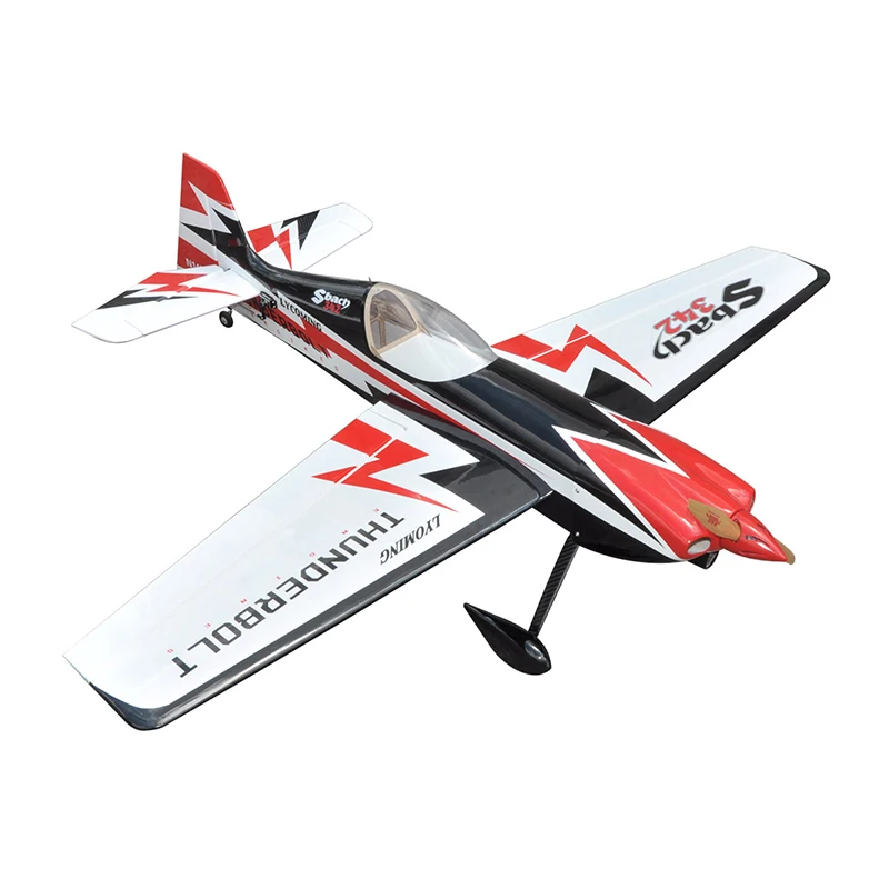 Sbach 342 55inch 50E Electric RC Airplane Model ARF/PNP Balsa Wood 6 Channel 4 Servos Planes