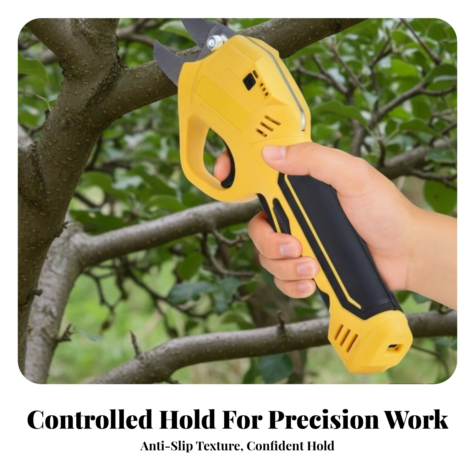 Electric Pruning Shears Lightweight Cordless Pruning Shears Cordless Pruner Handheld Tool Portable for Gardeners, Garden