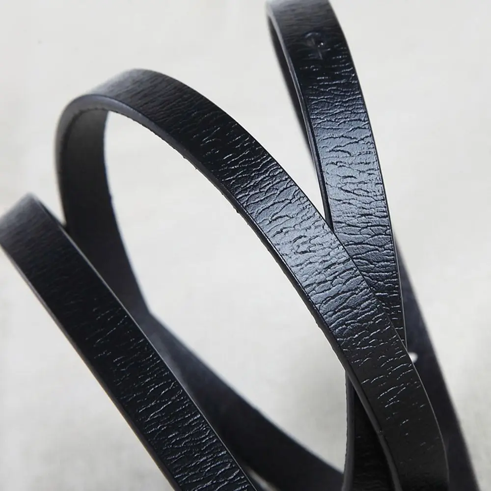 Luxury Design Genuine Leather Belt Waist Decoration Versatile Women Pin Buckle Waistband Trouser Dress Belts
