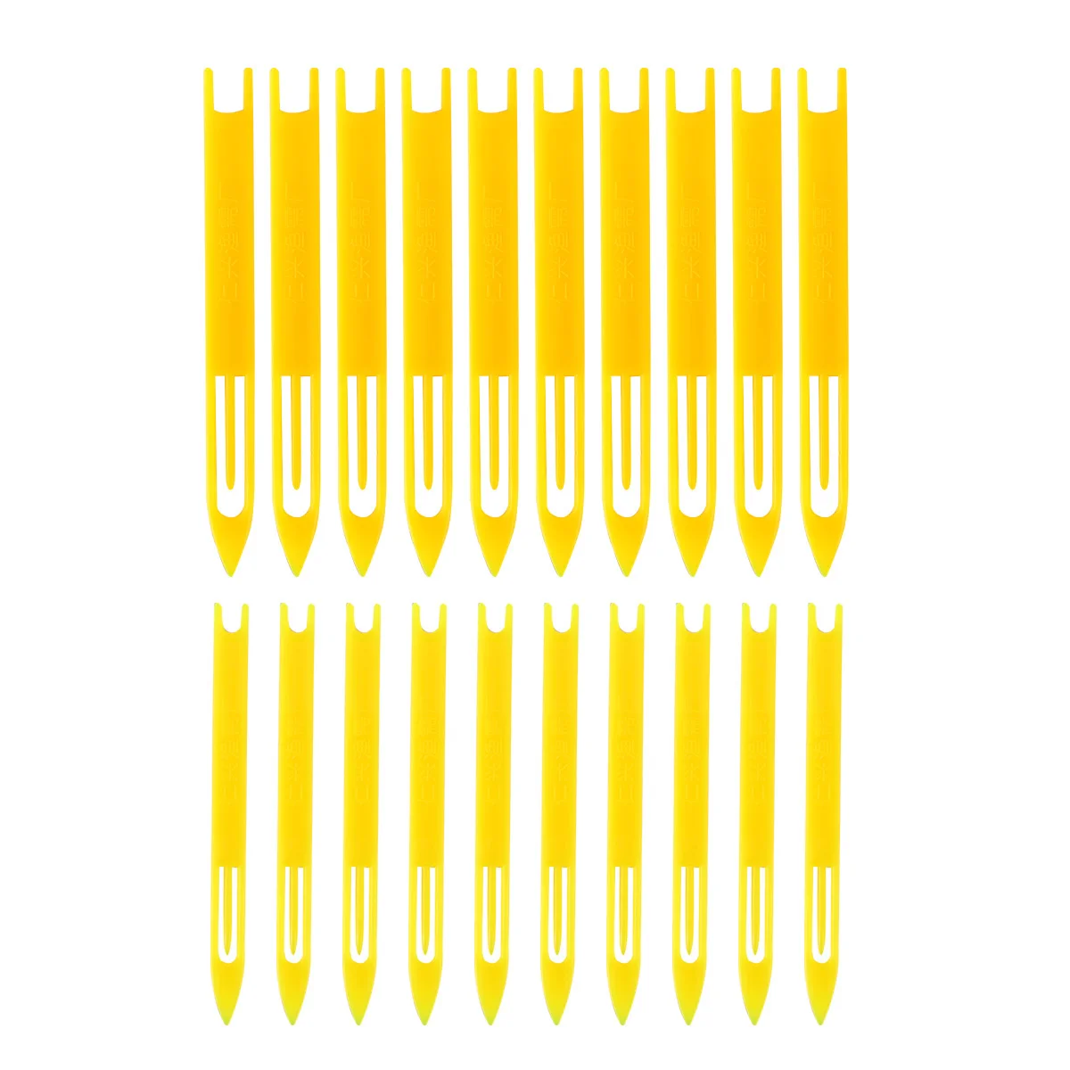 

20Pcs Standard Fishing Net Repair Shuttle Tool Smooth Running Knitting Needles Knitting Shuttles Shuttle Tool Sewing Accessories