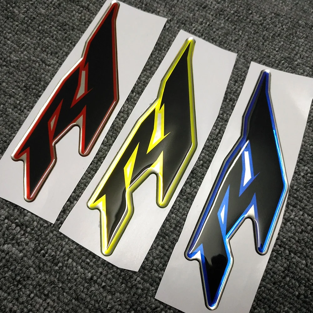 

Tank Pad Stickers Decal Protector For YAMAHA YZF-R1 YZFR1 YZF R1 Fairing Emblem Badge Logo R1 Knee 2015 2016 2017 2018 2019 2020