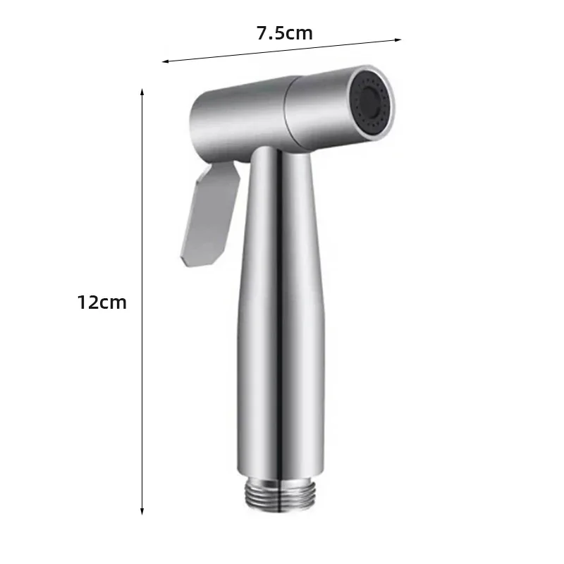 thumbnail image 1 of Handheld Shower Head Sprayer Gun Portable Bidet Holder for Toilet Bathroom Faucet Self Cleaning, 1 of 4