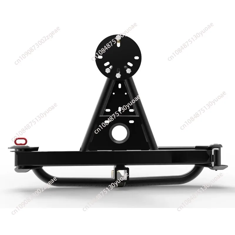Trailer bar spare tire rack universal square mouth spare tire rack single wheel / double wheel bracket 14-20 inch spare tire rac