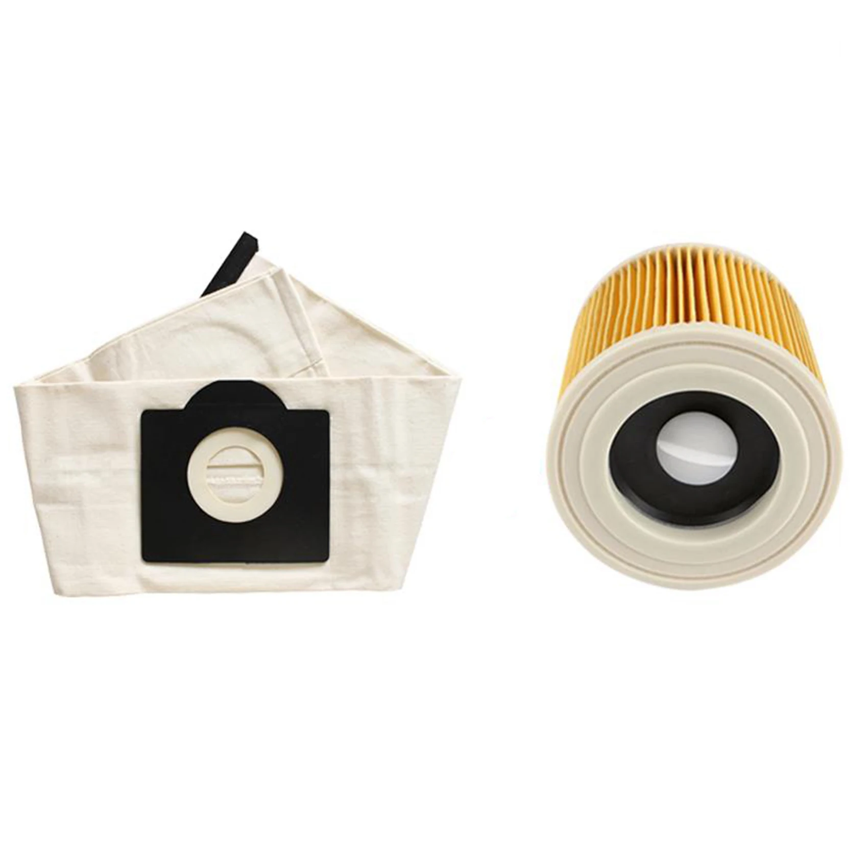 Filtre Hepa et sacs à poussière lavables pour Karcher, pièces d'aspirateur, accessoires, WD3, MV3, WD3200, SE4001, A2299, A2204, A2656