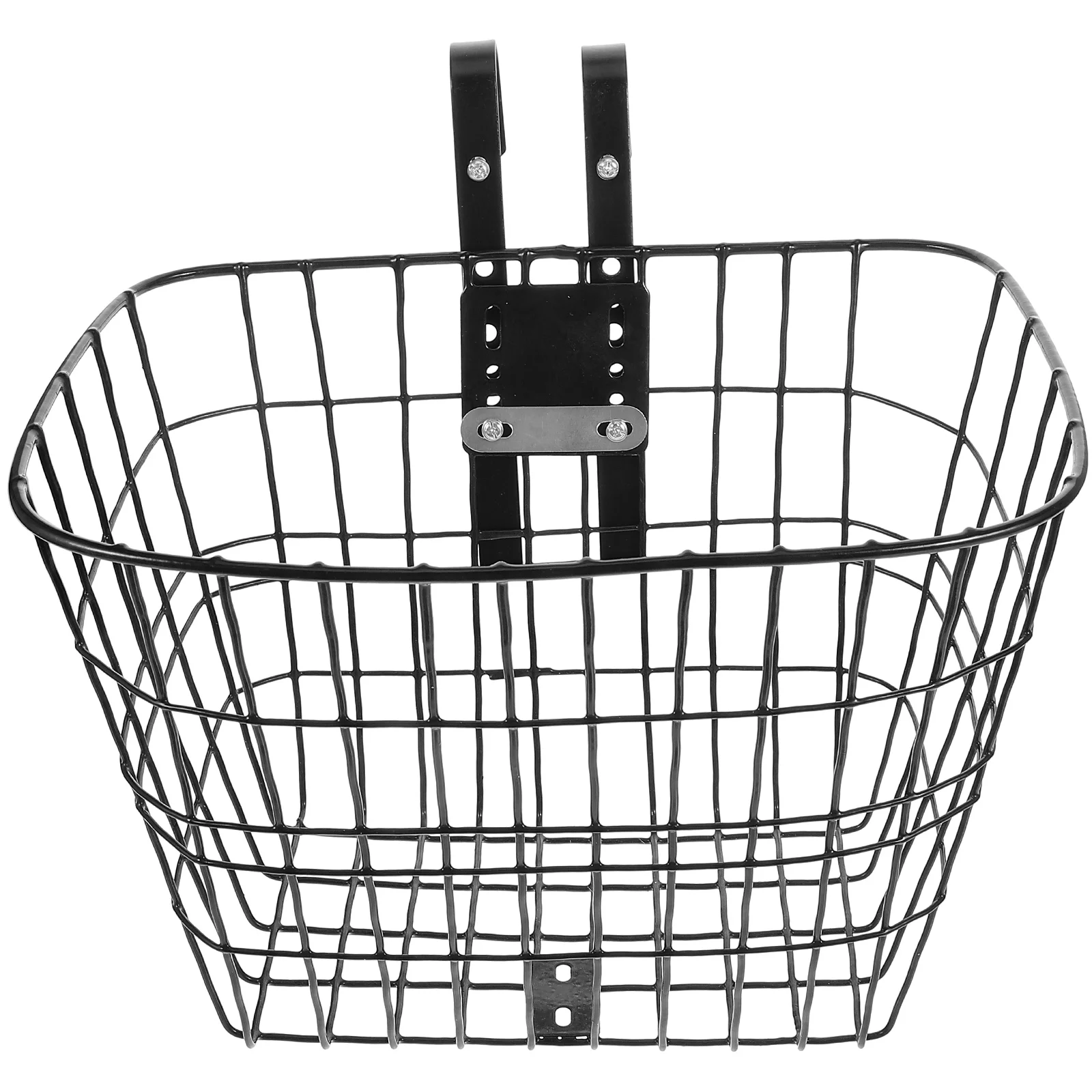 Bike Frame Container Metal Basket Front Rack Cycling Storage Part Iron Bicycles Fittings Electric