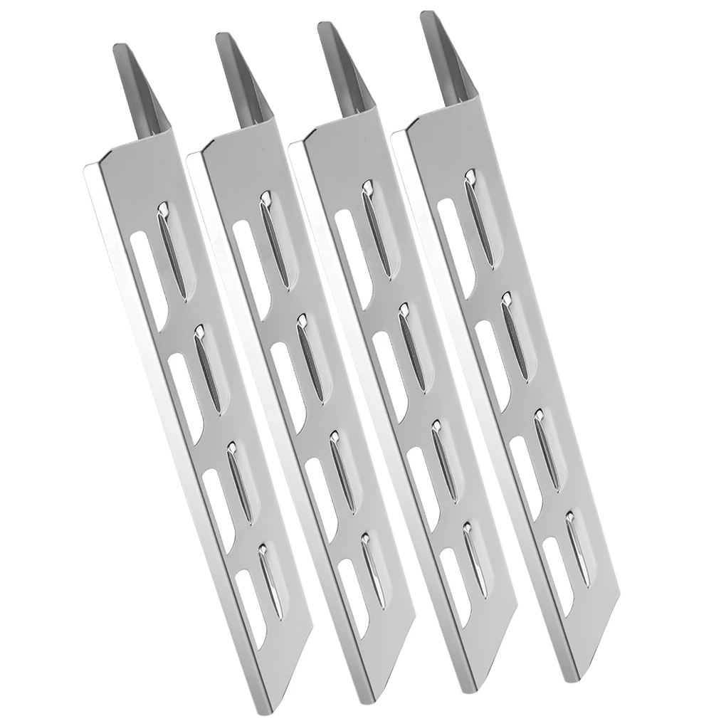 Kit de remplacement de plaque chauffante pour four à gril à gaz en acier inoxydable, tube de barbecue, couvercle de Eva antiadhésif, outil d'économie de main-d 'œuvre, 4 pièces