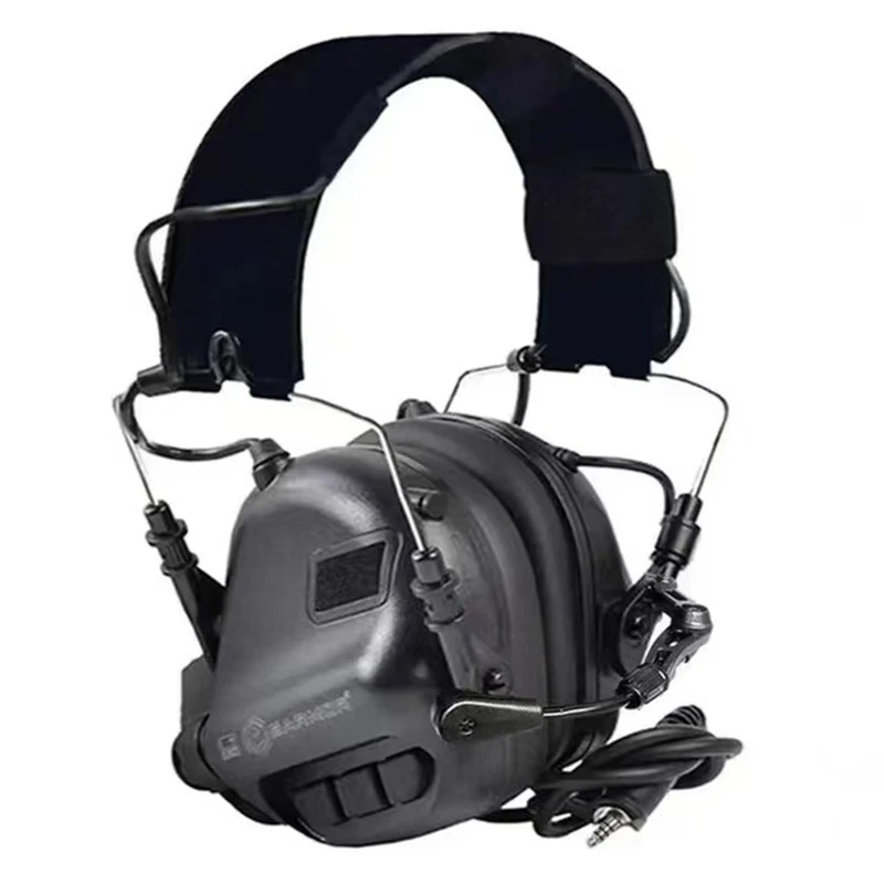 Imagem -05 - Tactical Headconjunto com Rail Adapter Helmet Mount Active Shooter Otimistas Capacete Earmor-m32 Mod3