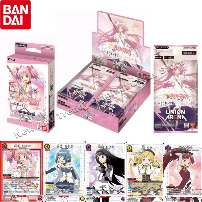 bandai-union-arena-booster-box-puella-magi-madoka-magica-carta-iniziale-tcg-carte-collezionabili-rare-regalo-anime-giapponese