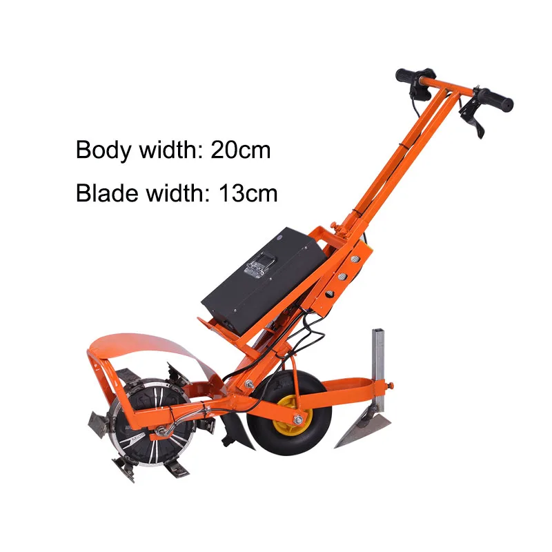 Household Electric Weeding Machine with Furrowing, Loosening, Plowing, and Plowing Integrated Machine, Charging Small Micro Till