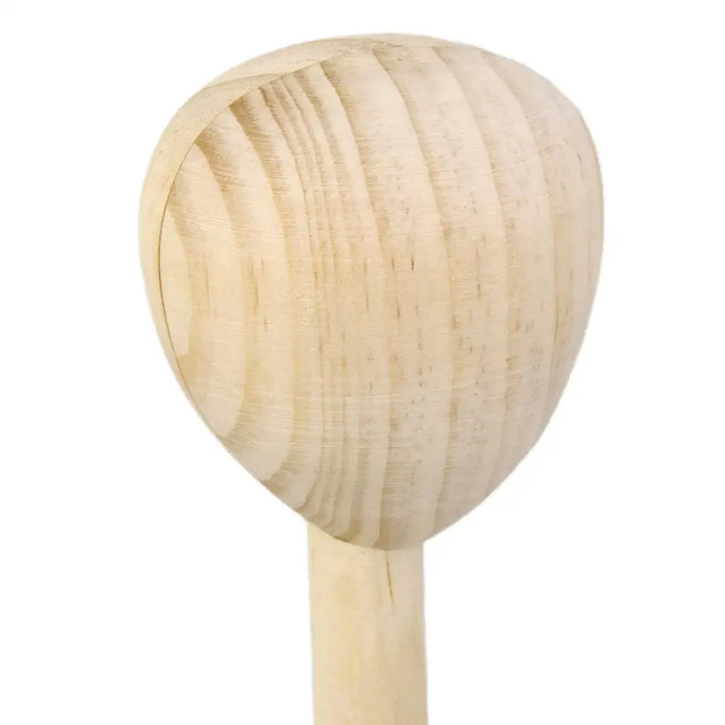 

Подставка для кукольного парика Деревянная подставка для парика 1 3 SD DOD BJD 8 9 дюймов Органайзер для демонстрации волос из натурального дерева