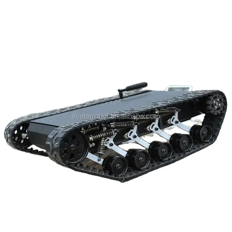 Mini RC Robot Wheelchair with Rubber Tracks Remote Control System Small Size Direct Factory Sale for Kids Toy Gift Small