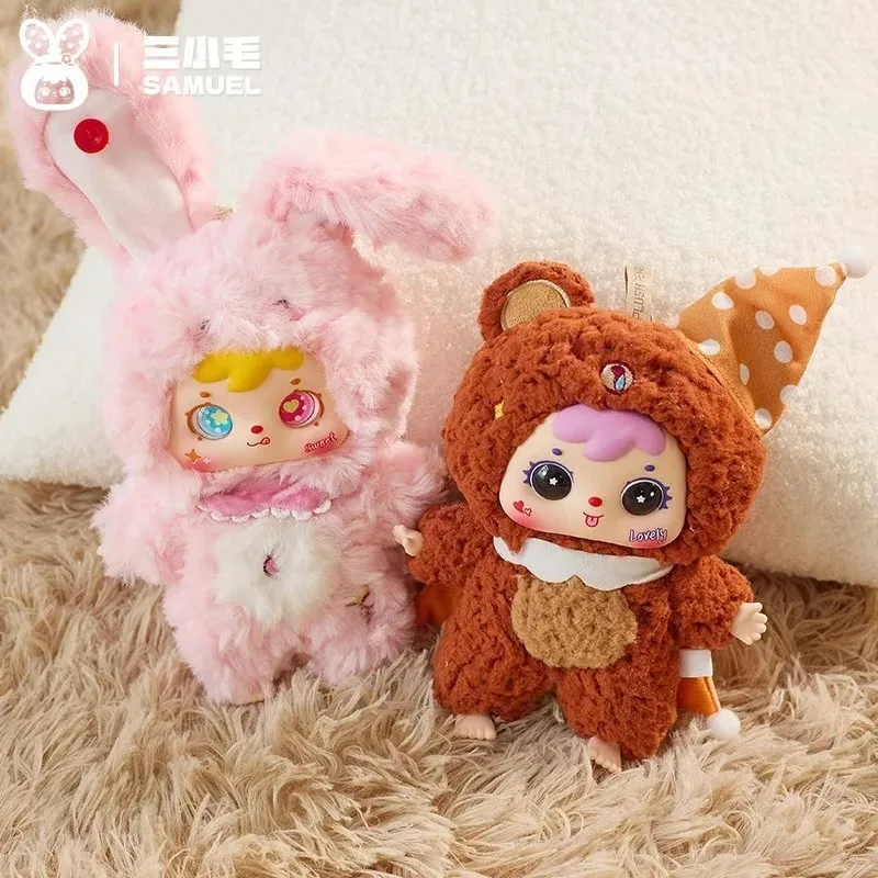 

В наличии, хит продаж, Samuel Dreamy Sleep Surprise, слепая коробка, подвеска, креативная плюшевая игрушка, милые фигурки, подарки для девочек, подарок-сюрприз