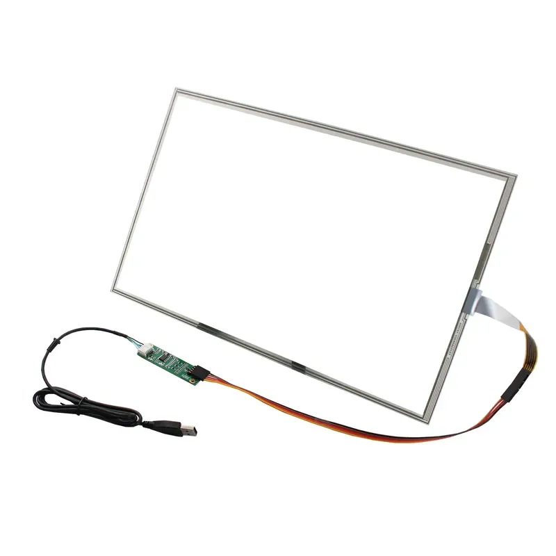 15.4 inch 2048x2048 resolution industrial touch screen tablet 5-wire resistive LCD touch screen