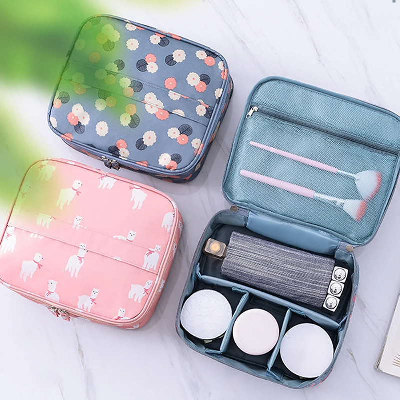 Outdoor Multifunction Travel Cosmetic Bag Women Toiletries Organizer Waterproof Female Portable Make Up Cases