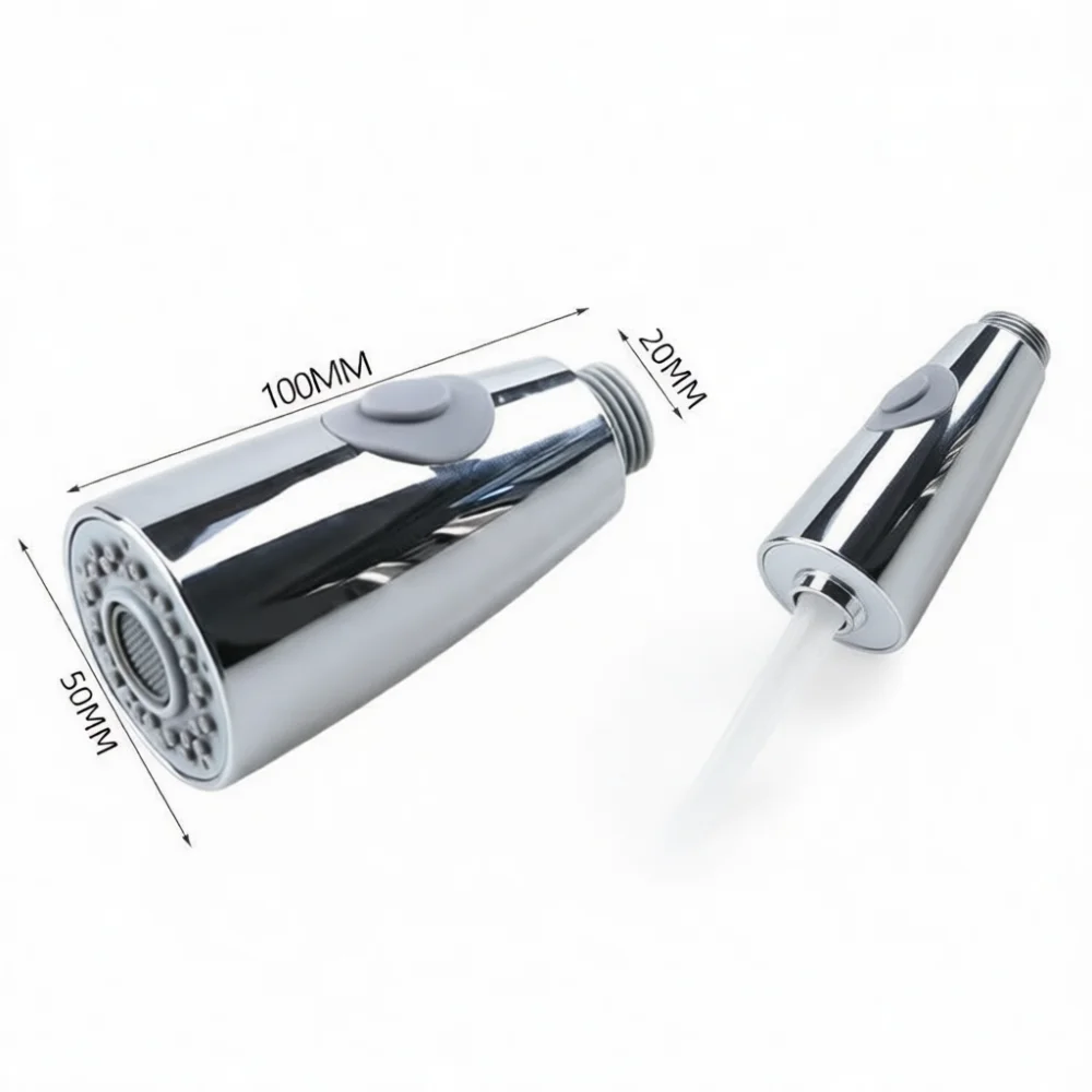 Kitchen Faucet Pull Out Spray Head Replacement Part Universal Sink Tap Aerator Nozzle Modern Kitchen Faucet Fittings