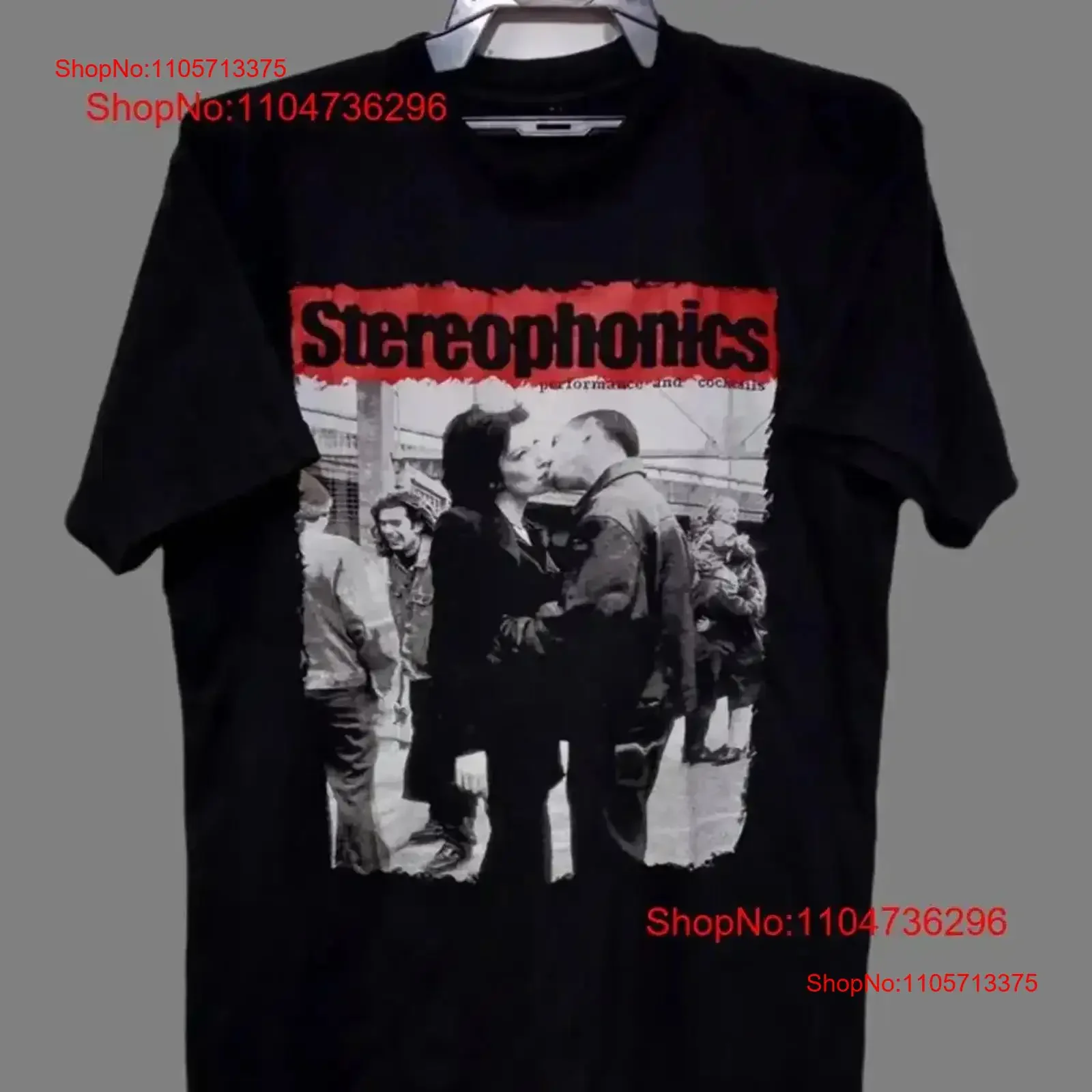 Stereophonics T Shirt NEW black short sleeve All sizes S to 5Xl XY560 vintage Washed Slightly Stretched Stylish Soft vintage