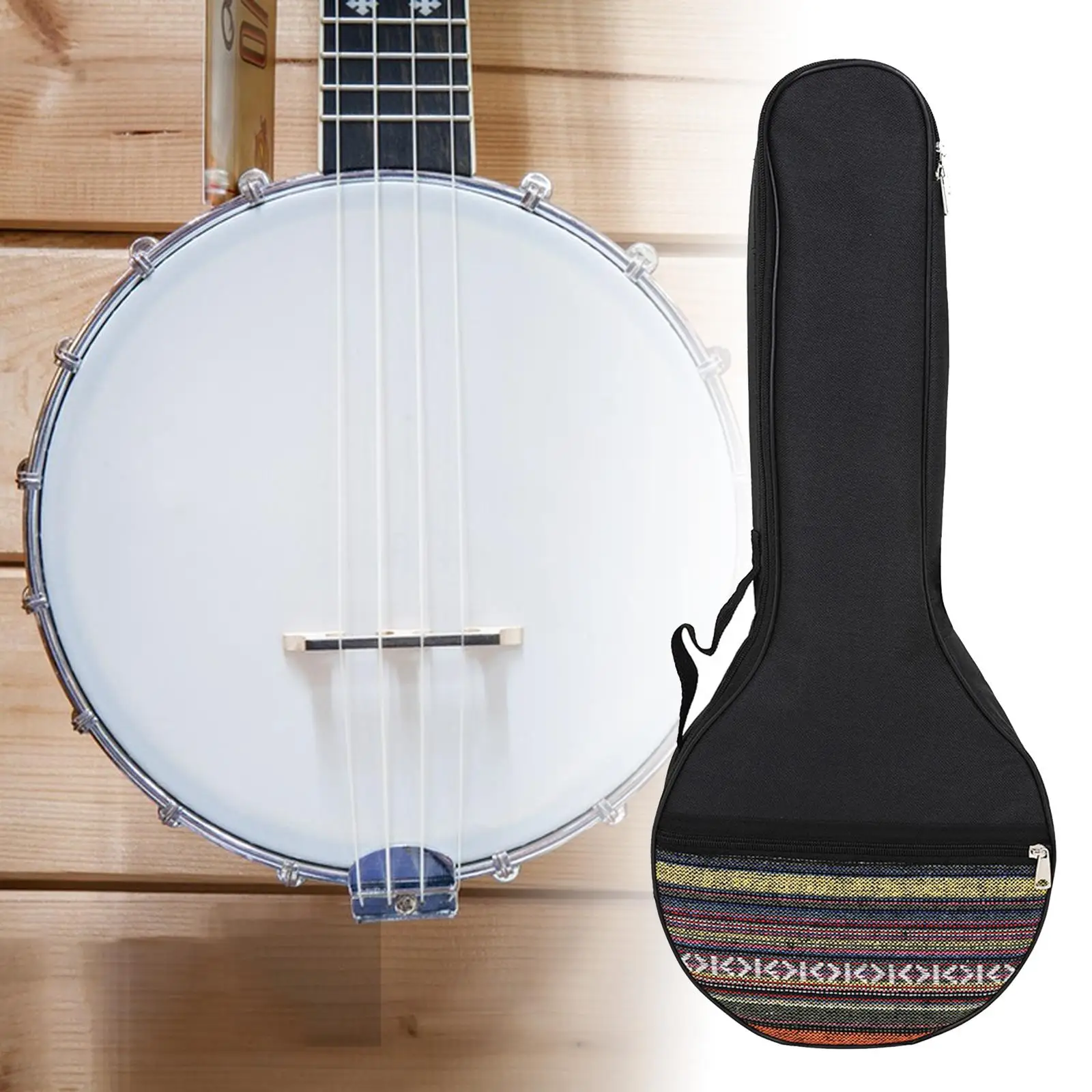 Penyimpanan Alat Musik tahan benturan kontainer Banjo