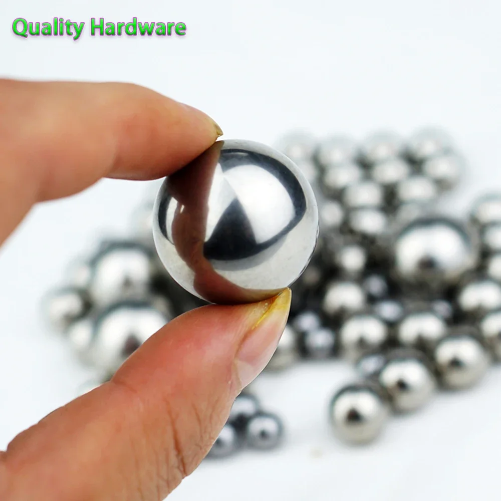 304 Stainless Steel Beads Ball High Precision Bearings Roller Beads Solid Balls Slingshot Ammo 0.5/0.7/0.8/1/2~30mm