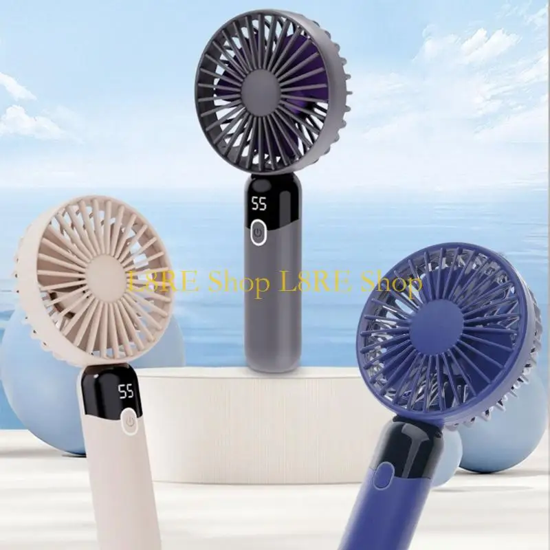 L8RE Rechargeable Handheld Portable Fan Air Conditioners Portable Small Pocket Fan