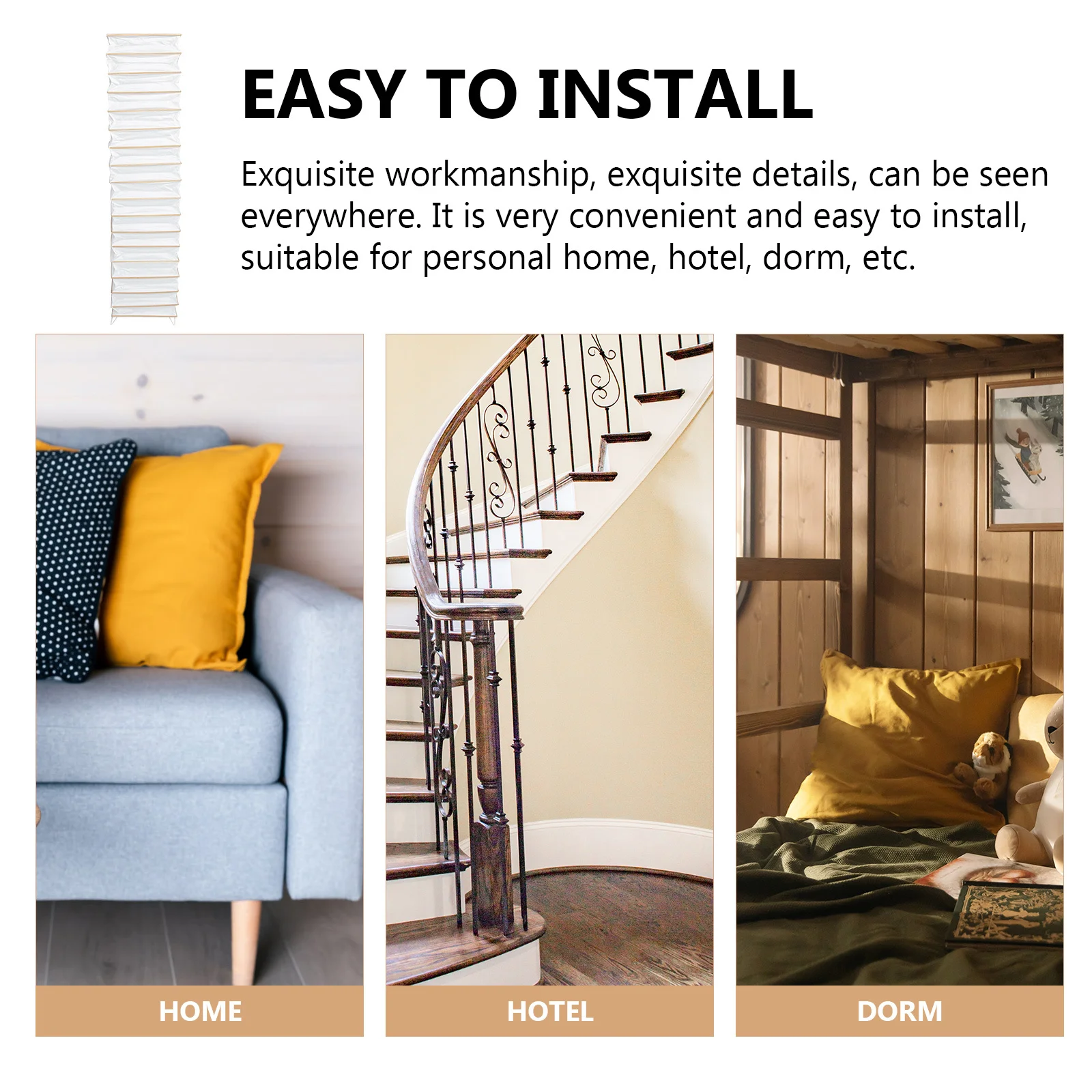 

Stylish Vertical Paper Lampshade for Floor Light Simple Home Lighting Cover Decorative and Functional Modern Lamp Shade