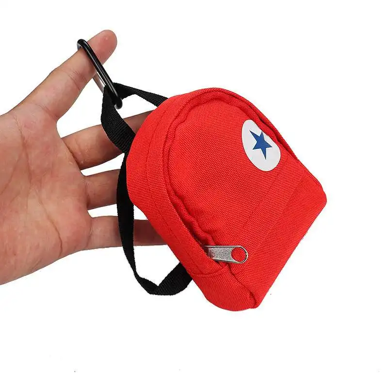 Portafoglio Zero in tela di moda zaino da alpinismo creativo borsa portaoggetti carina portachiavi con cerniera portamonete portafogli da donna